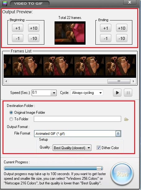 How to Convert WMV to Animated GIF