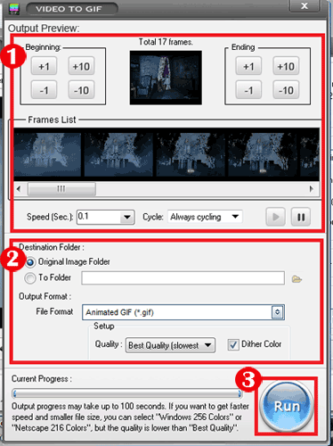 How to Convert Movie to GIF